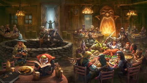 ArtStation - Feast at Yawning Portal