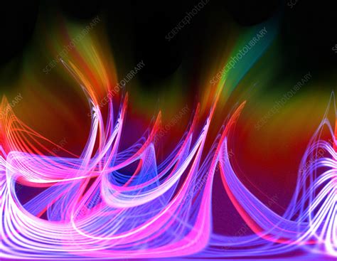 Quantum fluctuations, conceptual illustration - Stock Image - F038/6302 ...