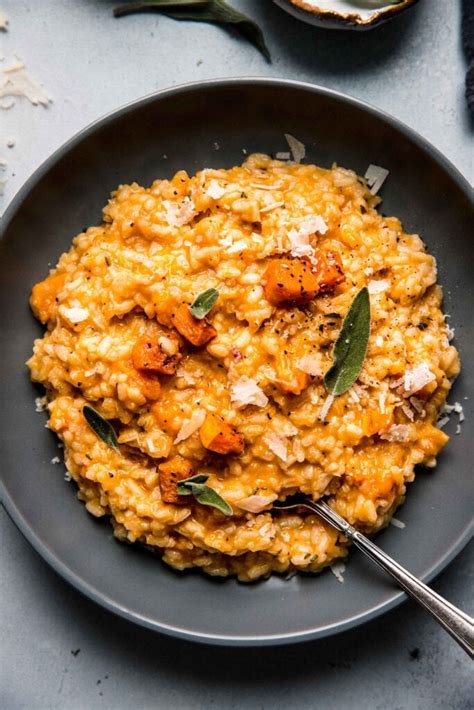 The BEST Roasted Butternut Squash Risotto Recipe