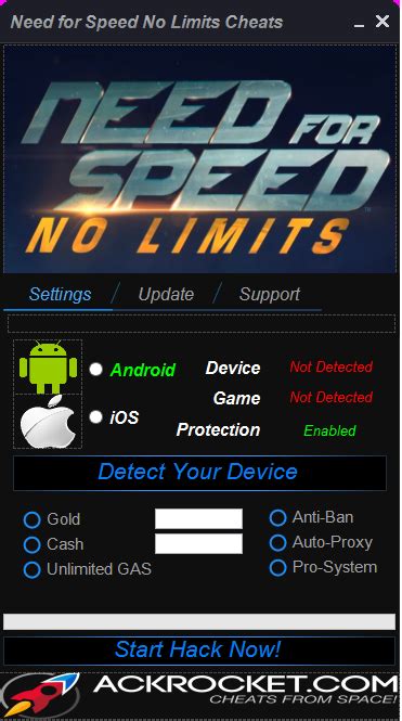 Ackrocket The Best Available Hack/Cheats - Pirater To Download : Need for Speed No Limits Cheats ...