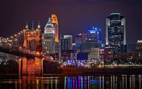 Cincinnati Skyline Wallpapers - Top Free Cincinnati Skyline Backgrounds ...