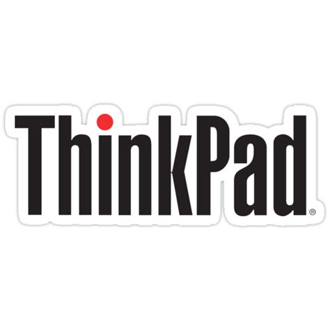 "Thinkpad Logo" Stickers by Aleph12 | Redbubble