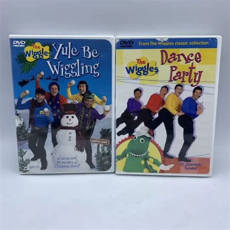 THE WIGGLES: DANCE Party & Yule Be Wiggling (DVD Lot Of 2) $18.95 - PicClick