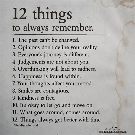 12 Things To Always Remember | Remember quotes, Wisdom quotes, Wise quotes