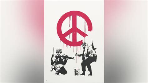 Sale of Banksy anti-war artwork raises funds for Kyiv hospital - BBC News