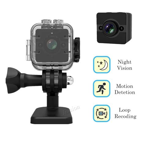 Mini Camera 1080P Full HD with Waterproof Case Night Vision Motion ...