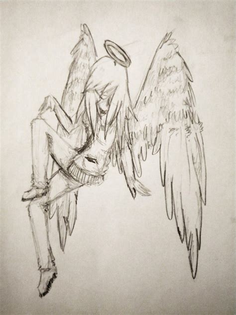 Flying Girl QuickSketch by 1000-glass-angels on DeviantArt