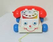 Items similar to Fisher Price 1991 Chatter Telephone Pull Toy on Etsy
