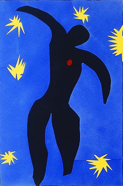 Henri Matisse | Icarus, plate VIII from the illustrated book, "Jazz ...