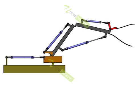 Pneumatic Powered Metal Pick and Place Arm Project