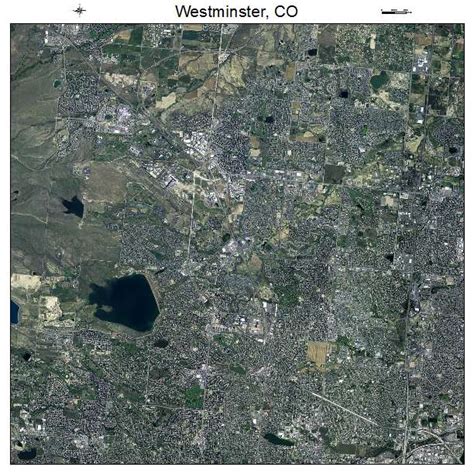 Aerial Photography Map of Westminster, CO Colorado