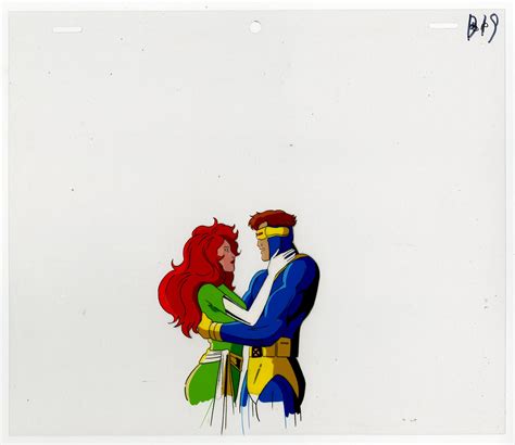 X-Men Cyclops & Phoenix Production Cel - ID: septxmen6534 | Van Eaton ...