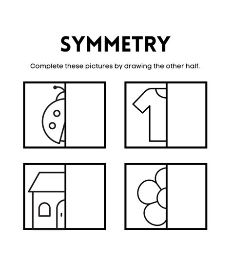 Lines of Symmetry Worksheets | K5 Learning - Worksheets Library