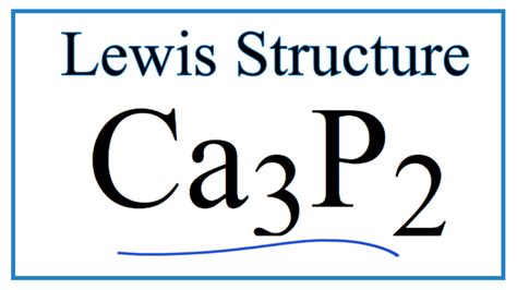 Calcium Phosphate Lewis Structure