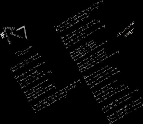 Rihanna Releases 'Diamonds' Lyrics