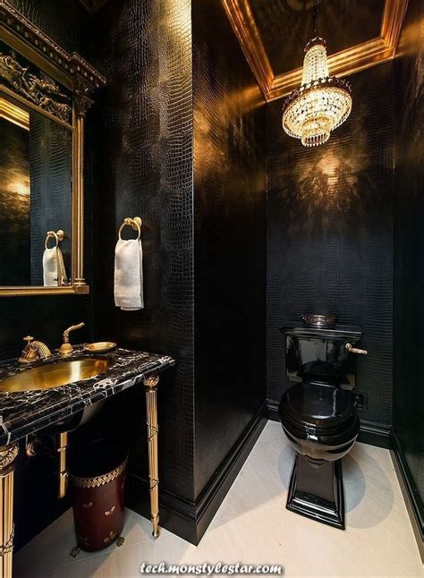 Amazing 35+ Admirable Black Toilet Concepts #bathroomideas #bathroomdecor #bathroomdesign ...