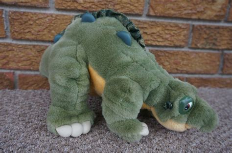 PLUSH The Land Before Time SPIKE Dinosaur STUFFED Animal Toy Doll Vintage 1988 | #2010649401