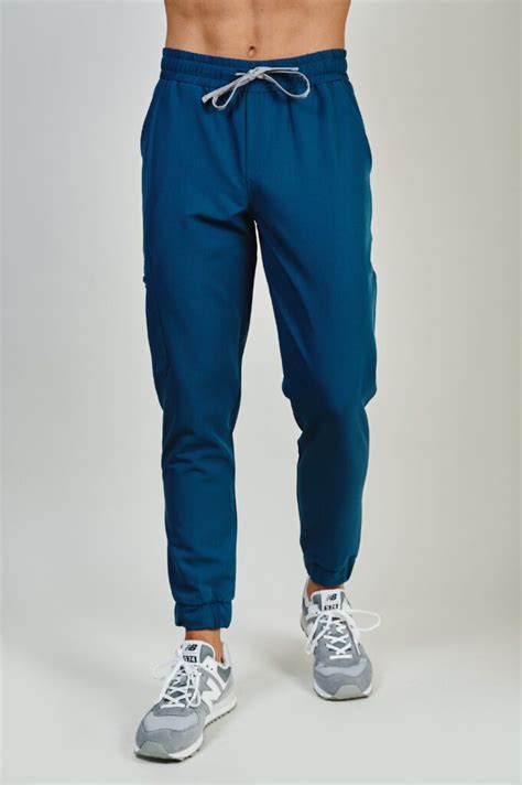 Men's medical JOGGER trousers - DEEP MARINE | Noshi - Medical clothing