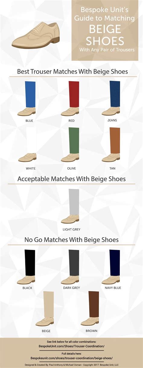 Beige Shoes Matching Color Guide | 패션, 첼시 부츠, 수트