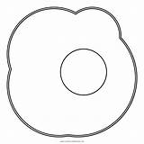 Fried Egg Coloring Page  Ultra Pages sketch template