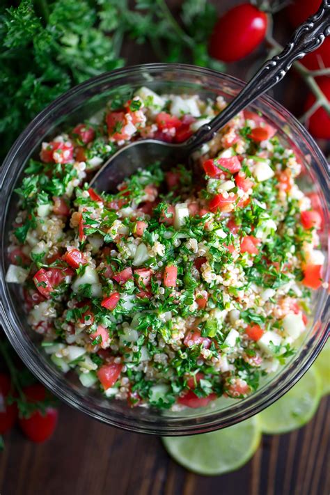 Quinoa Tabbouleh Recipe - Vegetarian, Vegan, and Gluten-Free