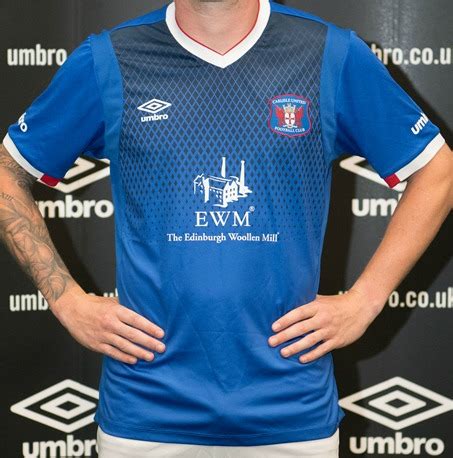 New Carlisle United Kit 2017-18 | CUFC Umbro Shirts 17-18 | Football Kit News| New Soccer Jerseys