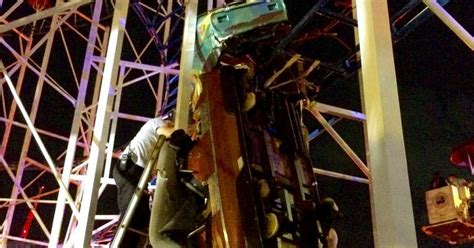 Six injured in Florida roller coaster derailment that sent two riders plunging 34 feet to the ...