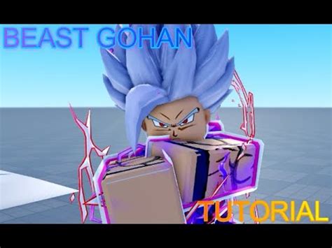 How To Make Beast Gohan in ROBLOX *easy* - YouTube