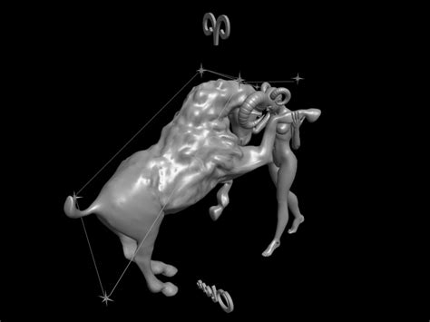 3d Model Of Zodiac Ram