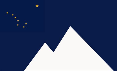 Redesigned Alaskan flag : r/vexillology