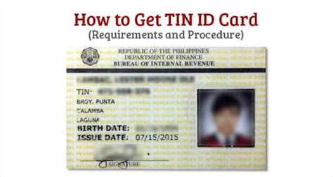 How to Get TIN ID Card - Philippine IDs