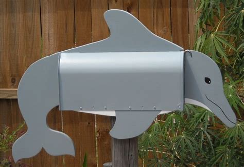 Dolphin Mailbox | Coastal mailbox, Mailbox, Dream backyard