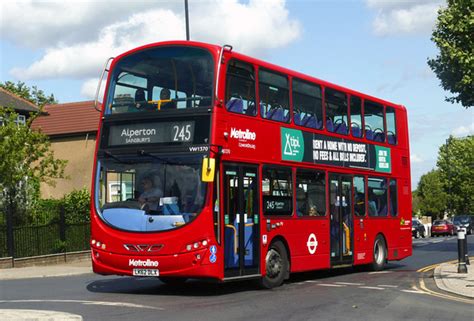 London Bus Routes | Route 245: Alperton, Sainsbury's - Golders Green | Route 245, Metroline ...