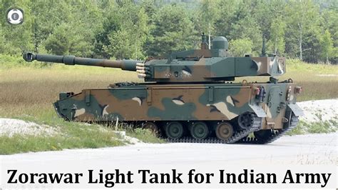 Zorawar Light Tank for Indian Army - YouTube