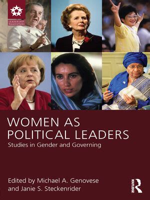 Women as Political Leaders by Michael A. Genovese · OverDrive: Free ...