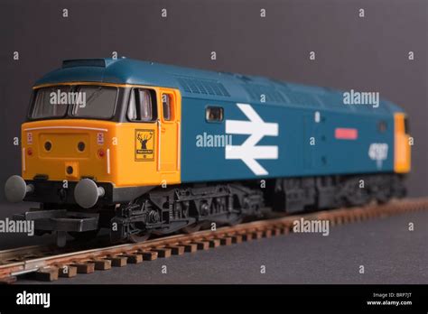 Class 47 Diesel Locomotive, BR Blue livery, Large logo Stock Photo ...