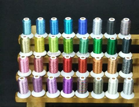 Simthread Metallic Embroidery Thread,Machine Embroidery Thread Set - Buy Thread,Metallic Thread ...