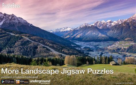 More Landscape Jigsaw Puzzles by PuzzleBoss | Landscape, Natural ...