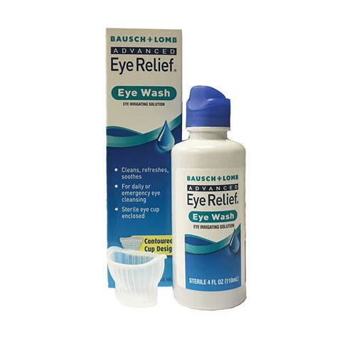 Bausch & Lomb Advanced Relief Eye Wash 4oz, Artificial Tears/Ointment ...