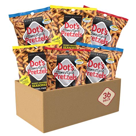 Buy Dot's Homestyle Pretzels 1.5 Ounce Lunchbox Size Individual Pack ...