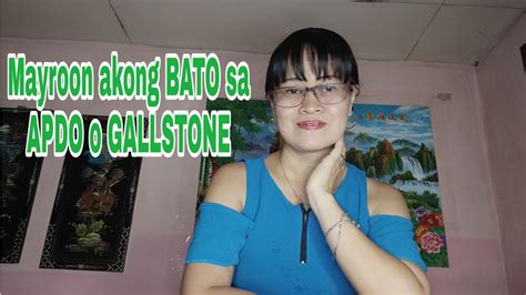 Mga sintomas ng may bato sa apdo o gallstone - YouTube