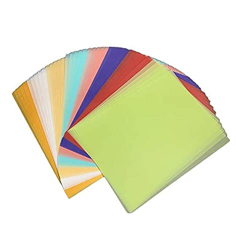 Buy A4 Colored Vellum Paper 100Gsm Printable Transparent Clear Vellum ...