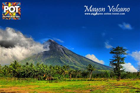 Mayon Volcano is an active volcano, Southeastern Luzon, Philippines ...