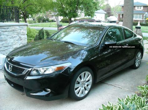 2008 Honda Accord Coupe, Exl, V6, Black, 38k Mile