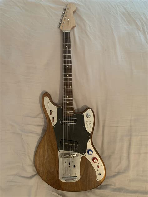 Nearly done with my take on the Fender Marauder prototype, just needs ...