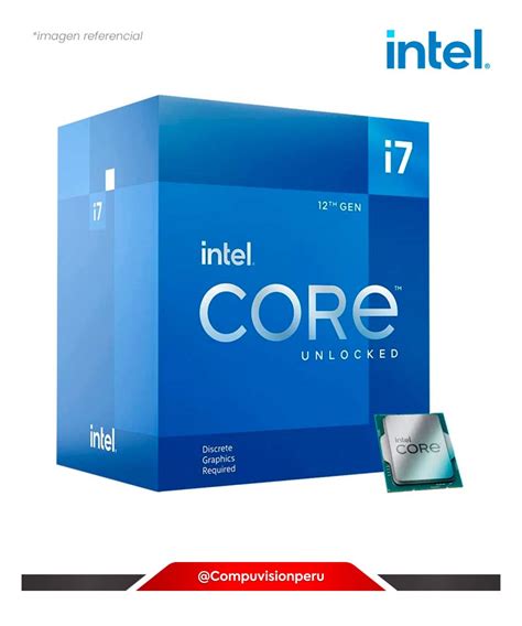 CPU INTEL CORE I7-12700 12N/20TH 25MB LGA 1700 GRAFICOS UHD INTEL 770 ...