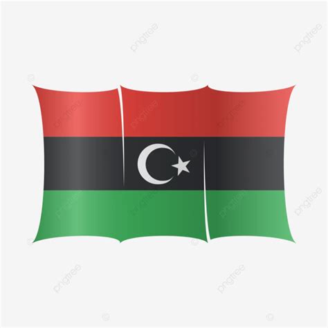 Libya Flag Vector, Libya, Flag, Country PNG and Vector with Transparent Background for Free Download