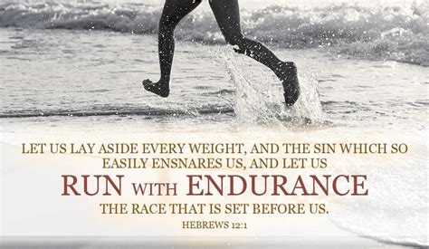 Don't let sin keep you down, cast your burdens on Him! - Hebrews 12:1 - Inspirations