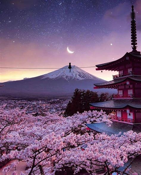 Mount fuji magical night😍🌌🗻. B | Hermosos paisajes, Lugares hermosos ...