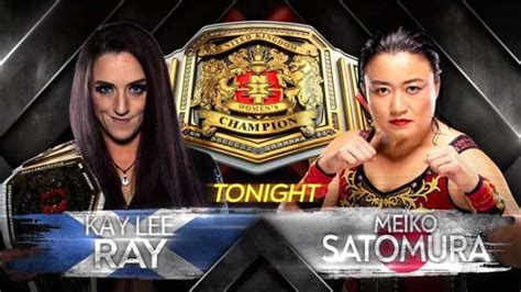 WWE News: Kay Lee Ray vs. Meiko Satomura Title Rematch Preview, Top 10 ...